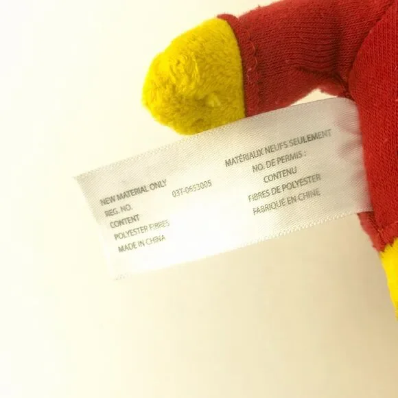 Daniel Tiger's Neighborhood Daniel Tiger Plush 8” Stuffed Animal Jakks Toy NWT - Picture 3 of 5